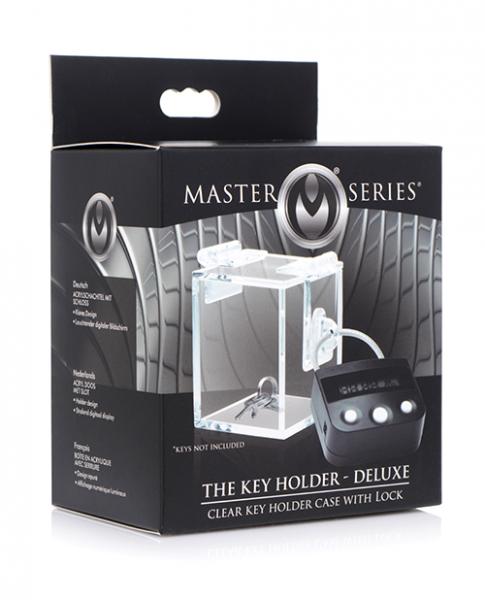 Master Series The Key Holder Deluxe Clear Case W/lock | SexToy.com