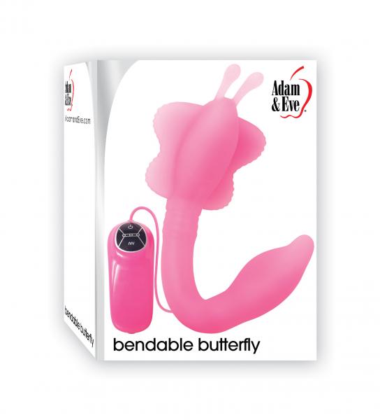 Bendable Butterfly Silicone Vibe Pink | SexToy.com