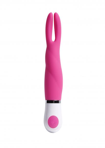 Eve's Silicone Lucky Bunny Pink Vibrator | SexToy.com