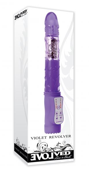 Violet Revolver Purple Rotating Vibrator | SexToy.com