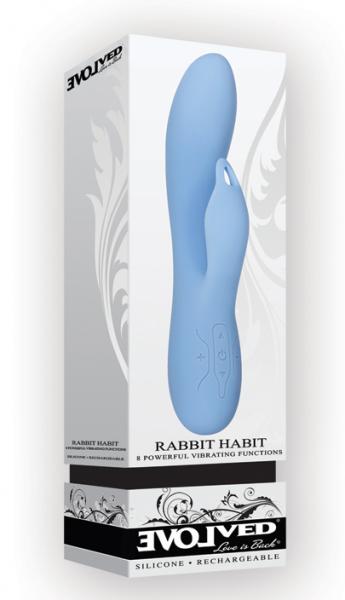 Rabbit Habit Blue Vibrator | SexToy.com