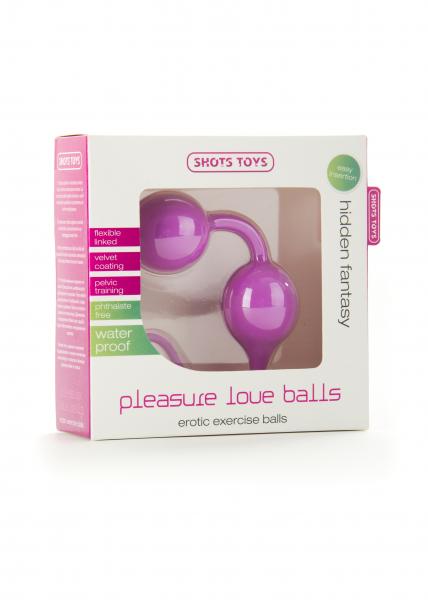 Pleasure Love Balls - Pink | SexToy.com
