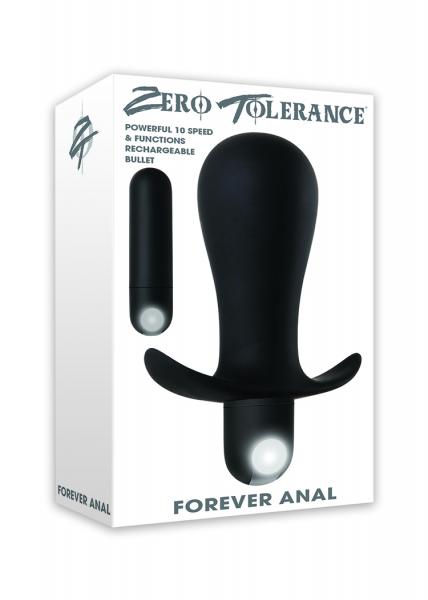 Forever Anal Butt Plug Black | SexToy.com