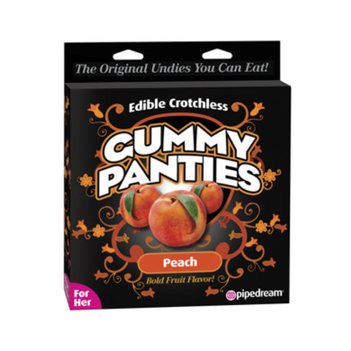Edible Crotchless Gummy Panties Peach | SexToy.com