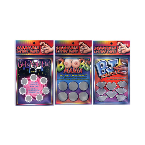 Girl's Night Out Scratcher Lottery Ticket | SexToy.com