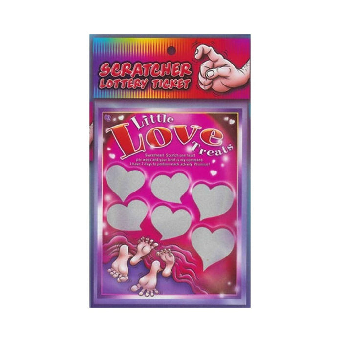Sexy Scratcher Lottery Ticket Little Love Treats | SexToy.com
