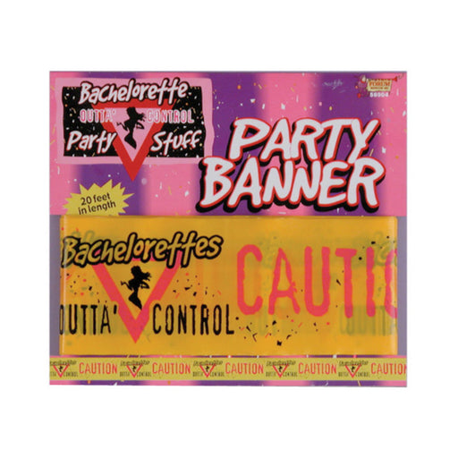 Bachelorette Outta Control Party Banner | SexToy.com