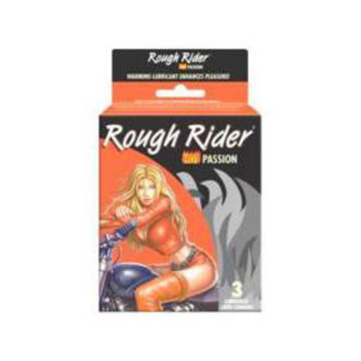 Rough Rider Hot Passion Condoms Warming Lubricant 3 Pack | SexToy.com