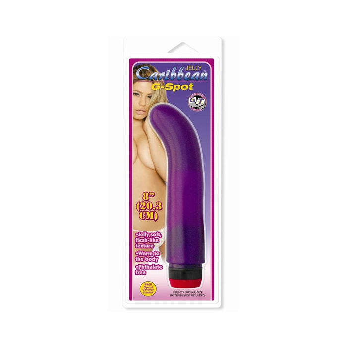 Caribbean Jelly G Spot Vibe - Purple | SexToy.com