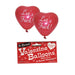 X-Rated Valentine Heart Balloons Red 8 Per Pack | SexToy.com