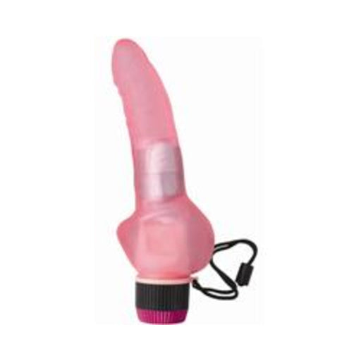 Waterproof Jelly Caribbean #2 Vibrator - Pink | SexToy.com