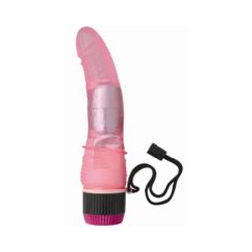 Waterproof Jelly Caribbean #4 Vibrator - Pink | SexToy.com
