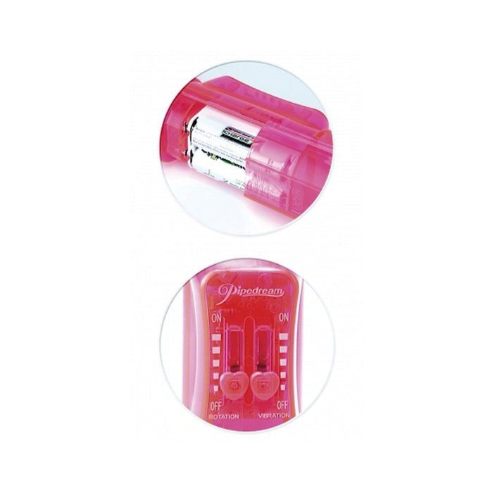 Total Ecstasy Triple Stimulator Pink Vibrator | SexToy.com