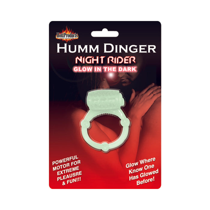 Humm Dinger Dual Vibrating Cockring (glow) | SexToy.com