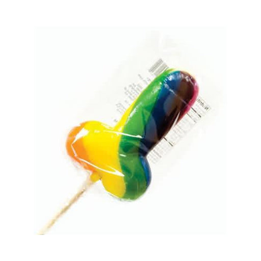 Rainbow Cock Pops 12 Per Display | SexToy.com