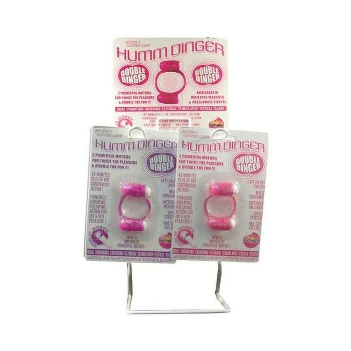 Humm Dinger Double Dinger Cockring (assorted Display) | SexToy.com