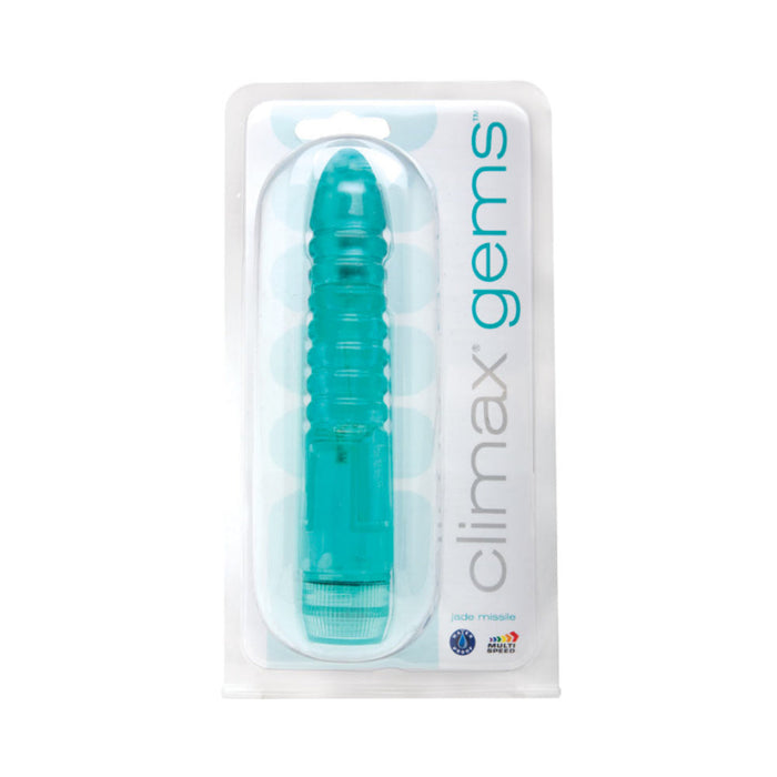 Climax Gems Missile Jade Green Vibrator | SexToy.com