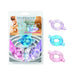 Elastomer C Ring Set - Blue, Purple, Pink | SexToy.com
