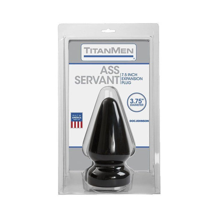 TitanMen Ass Servant Plug - Black | SexToy.com