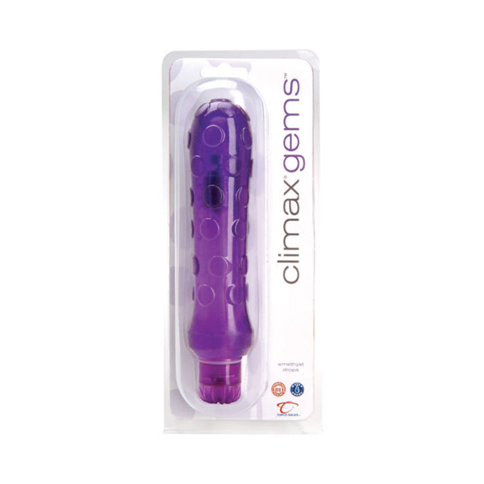 Climax Gems Drops Amethyst Purple Vibrator | SexToy.com