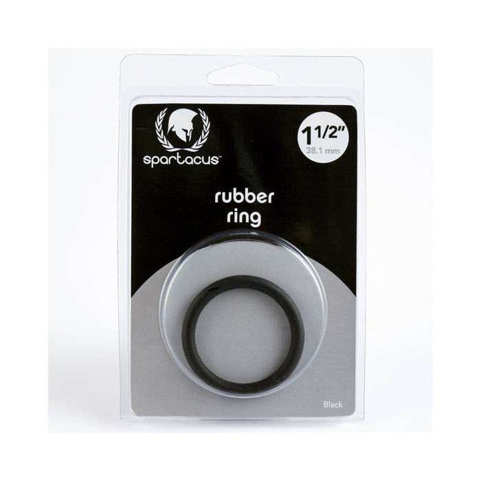 Spartacus Rubber Cock Ring 1.5in. (black) | SexToy.com