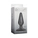 Platinum Premium Silicone The Big End Charcoal Plug | SexToy.com