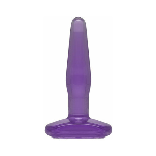Crystal Jellies Butt Plug Purple Small | SexToy.com