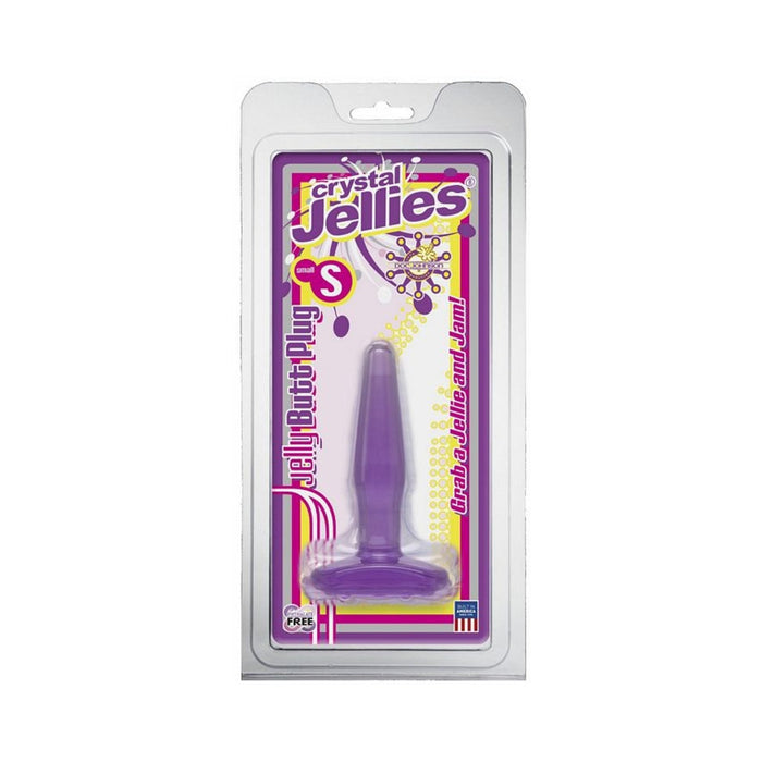 Crystal Jellies Butt Plug Purple Small | SexToy.com