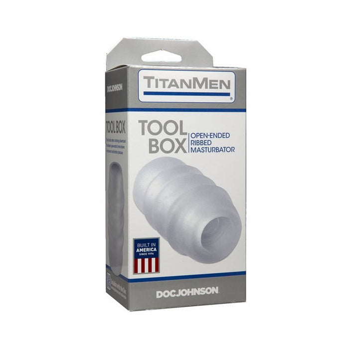 Titanmen Tool Box Clear Stroker | SexToy.com