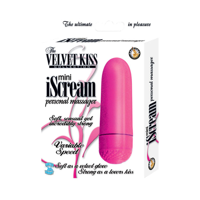 The Velvet Kiss Collection Mini Iscream (pink) | SexToy.com