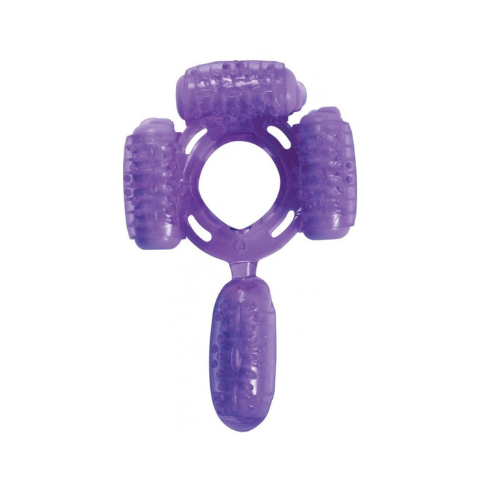 Super Quad Vibrating Cock Ring | SexToy.com