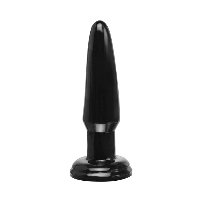 Basix Rubber Beginners Butt Plug Black | SexToy.com