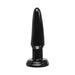 Basix Rubber Beginners Butt Plug Black | SexToy.com