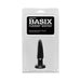 Basix Rubber Beginners Butt Plug Black | SexToy.com