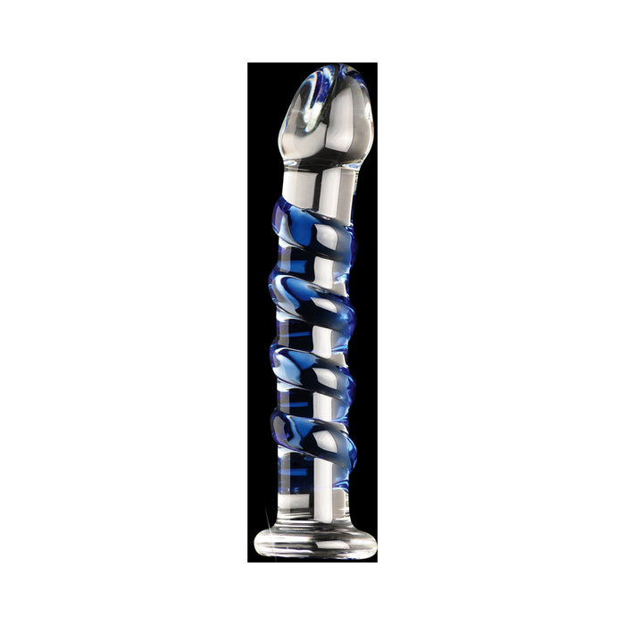 Icicles No 5 Glass Dong 7 Inches Clear | SexToy.com