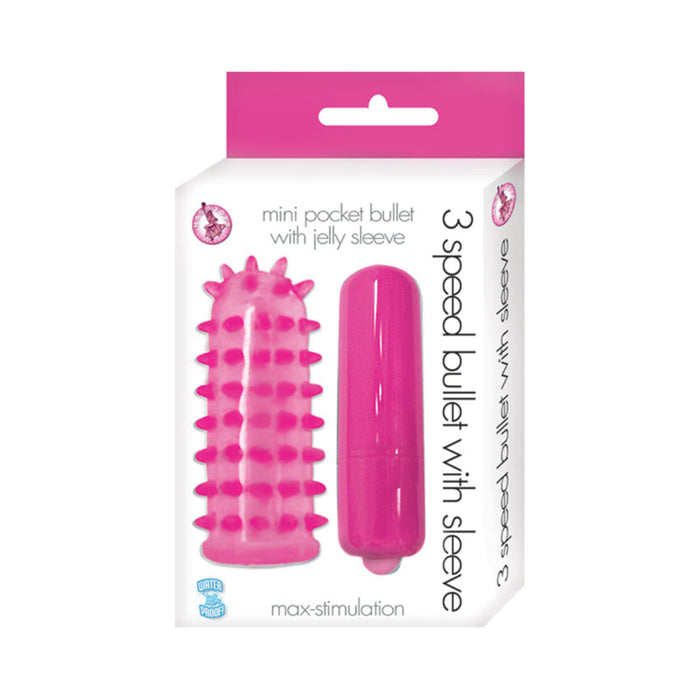 Mini Pocket Bullet Vibrator With Jelly Sleeve | SexToy.com