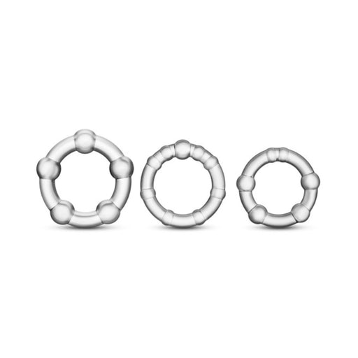 Blush Stay Hard Cock Rings (3) | SexToy.com