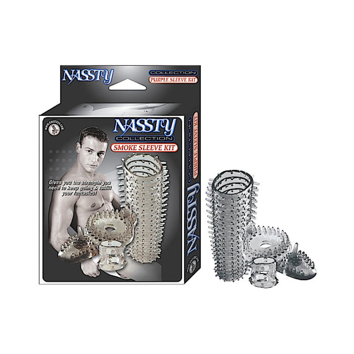 Nassty Collection Sleeve/balls Kit (smoke) | SexToy.com