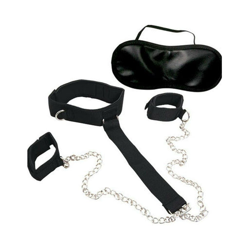 Dominant Submissive Collection 2 Cuffs & Collar (black) | SexToy.com