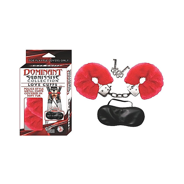 Dominant Submissive Collection Love Cuff (red) | SexToy.com