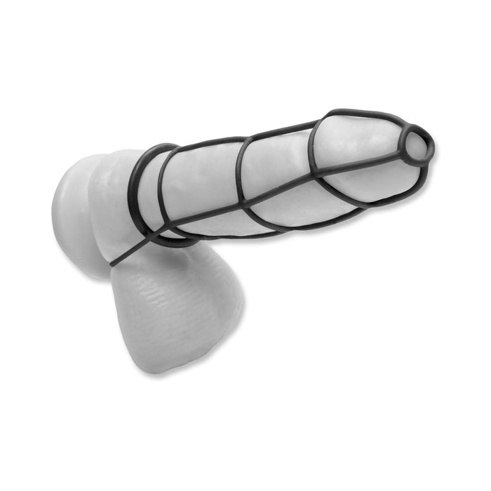 Fetish Fantasy Elite Cockcage And Ring Set Black | SexToy.com