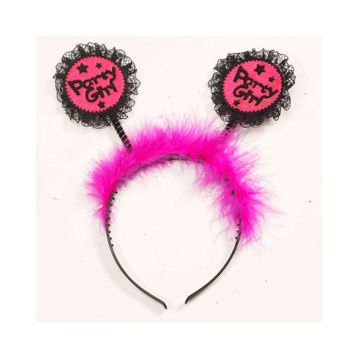 Party Girl Headband-Blk/Pink | SexToy.com