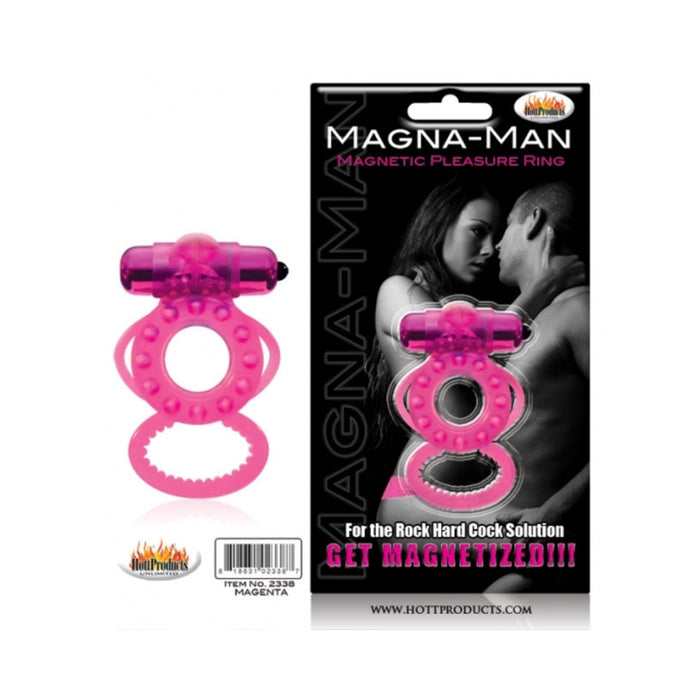 Magna Man Magnetic Ring Magenta | SexToy.com