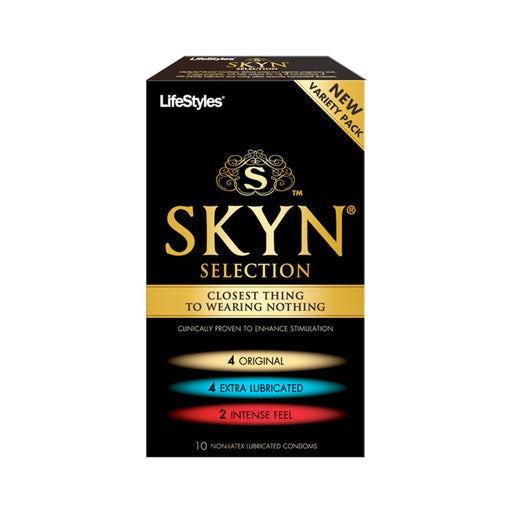 Lifestyles Skyn Selection Non Latex Condoms 10 Pack | SexToy.com