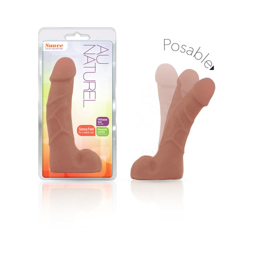 Suave Dual Density Tan Dong 7 inches | SexToy.com