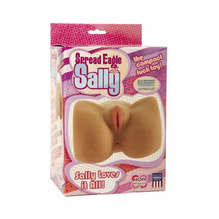 Spread Eagle Sally Compact Masturbator Beige | SexToy.com