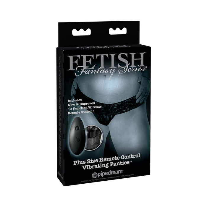 Fetish Fantasy Remote Control Vibrating Panties Plus Size | SexToy.com