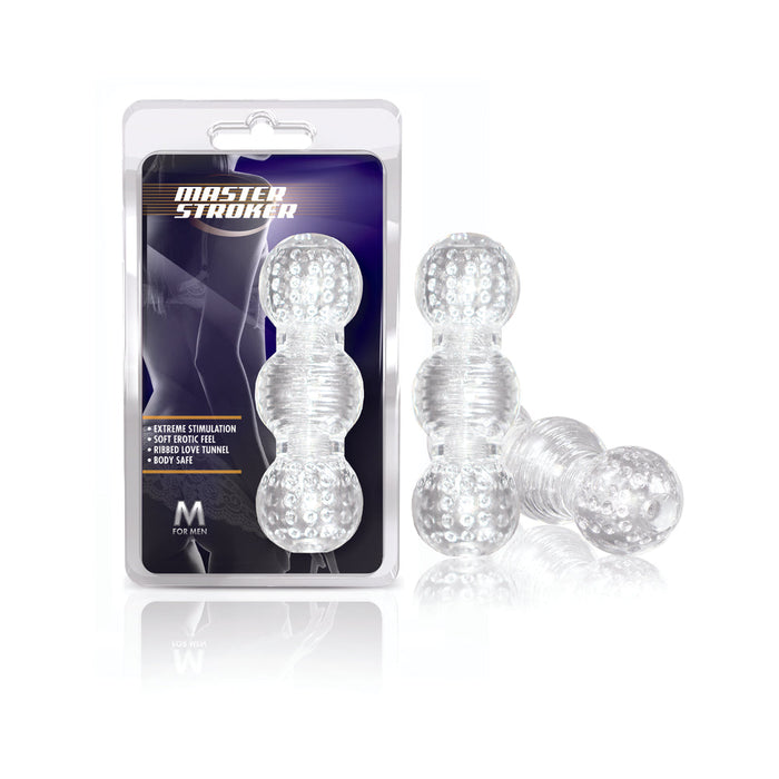 Blush Master Stroker (clear) | SexToy.com