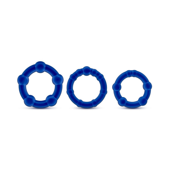 Beaded Cock Rings Pack of 3 | SexToy.com