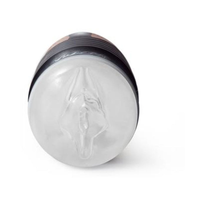 Vulcan + Vibration Tight Vagina Clear Stroker | SexToy.com